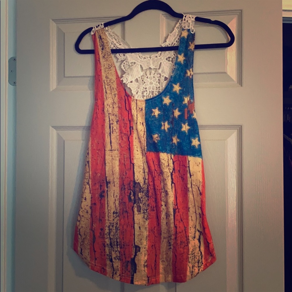 🇺🇸American flag tank top🇺🇸